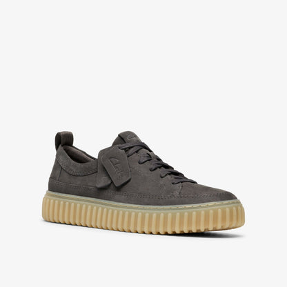 Clarks Recommended / Torhill Lace Dark Grey Nubuck
