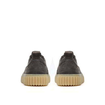Clarks Recommended / Torhill Lace Dark Grey Nubuck