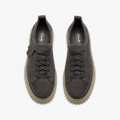 Clarks Recommended / Torhill Lace Dark Grey Nubuck