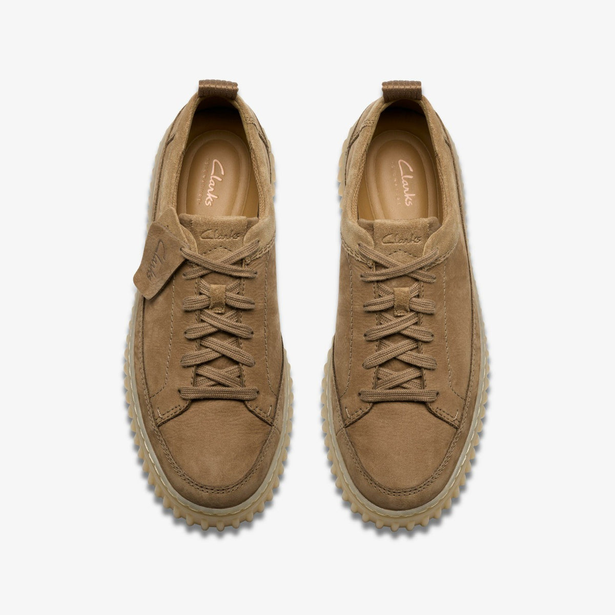 Clarks Trusted / Torhill Lace Dark Sand Nubuck