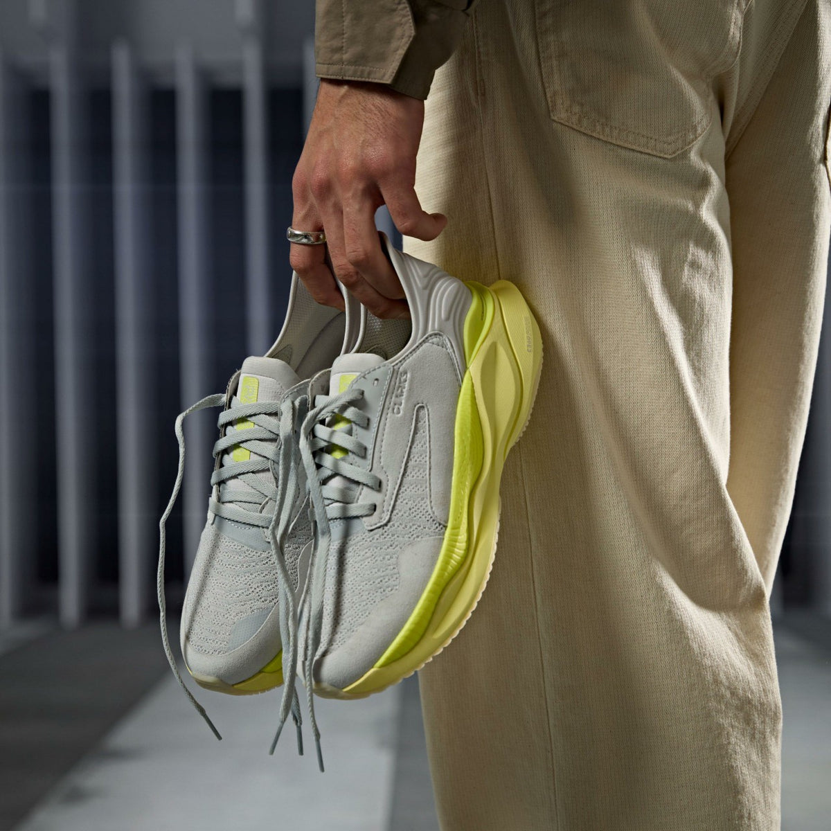 Clarks Great Value / Clarks Pace Lime Combination