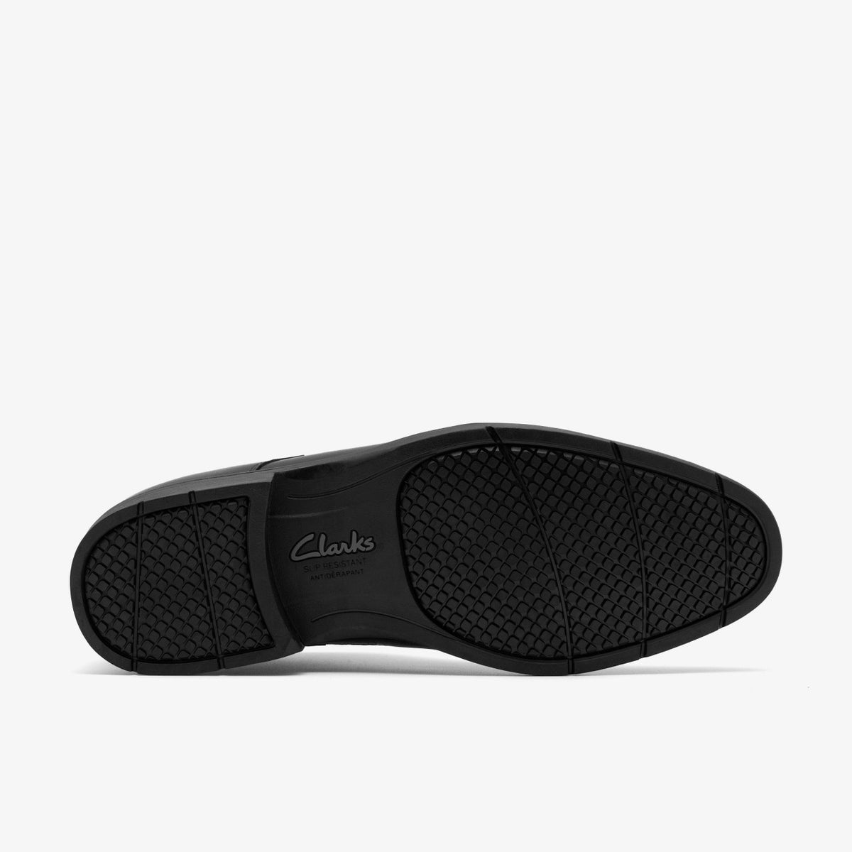 Clarks Top Pick / Eldredge Mid Black Leather