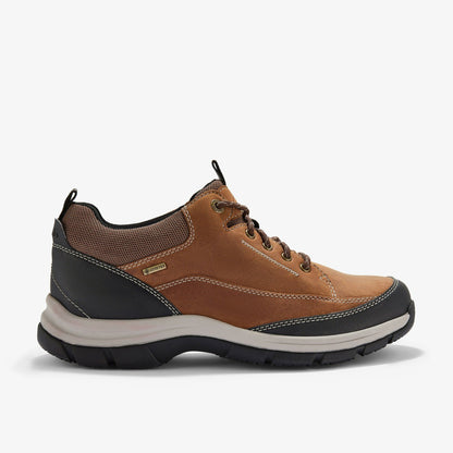 Clarks Deals / Spypath Lo GORE-TEX Dark Tan Leather