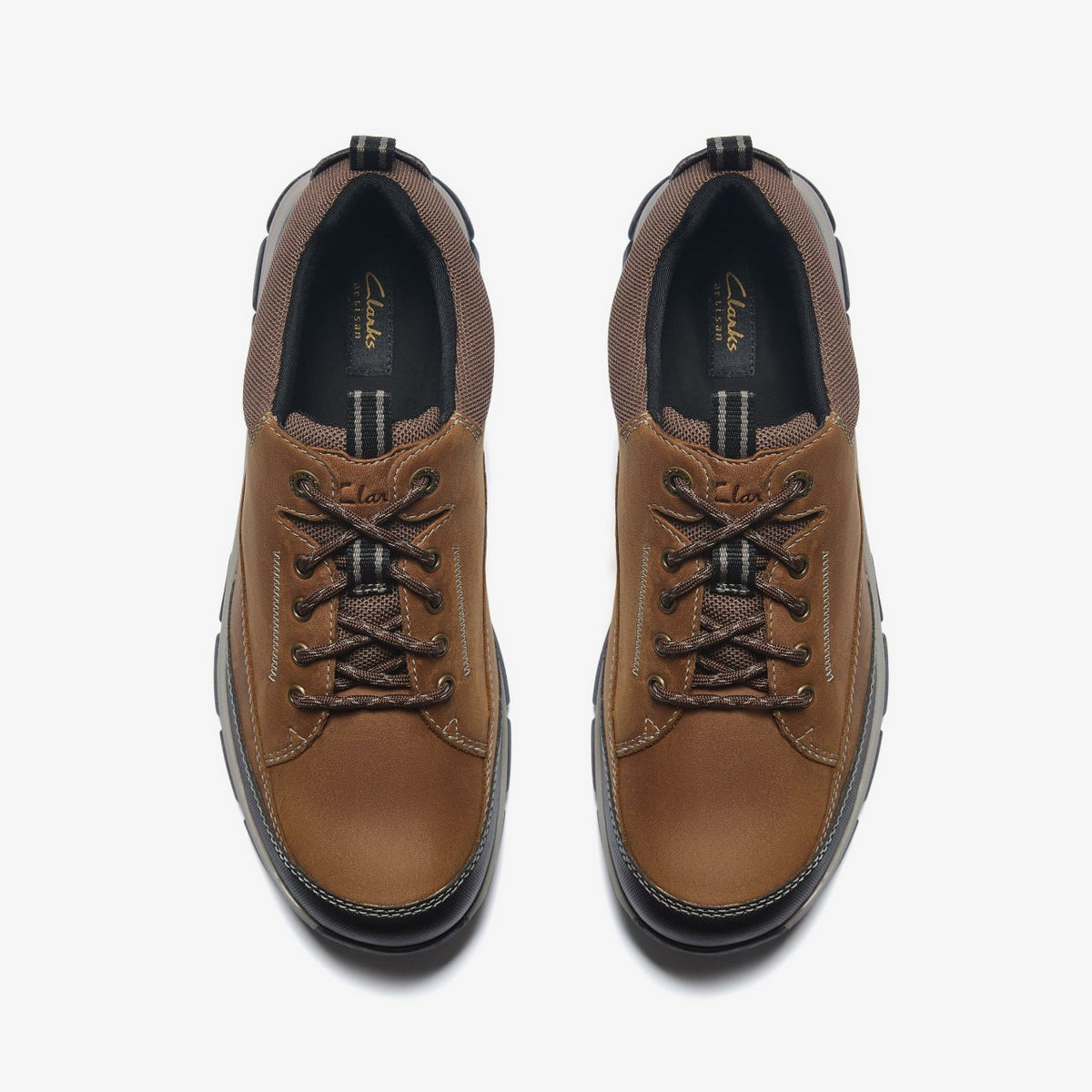 Clarks Deals / Spypath Lo GORE-TEX Dark Tan Leather