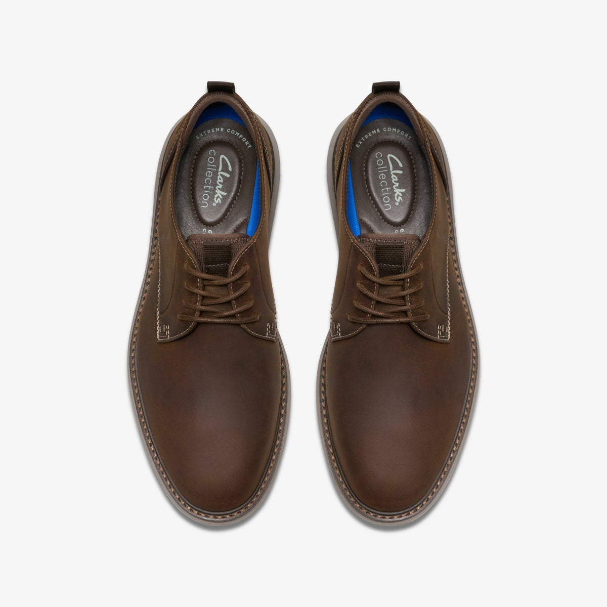Clarks Featured / Brantin Plain Beeswax Leather