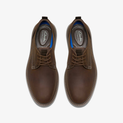 Clarks Featured / Brantin Plain Beeswax Leather