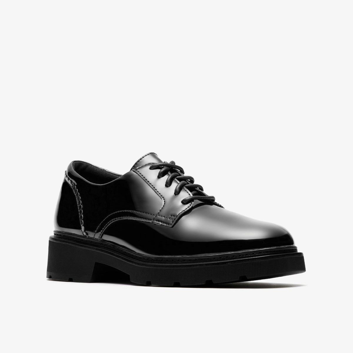 Clarks Recommended / Lauryl Lace Black Patent