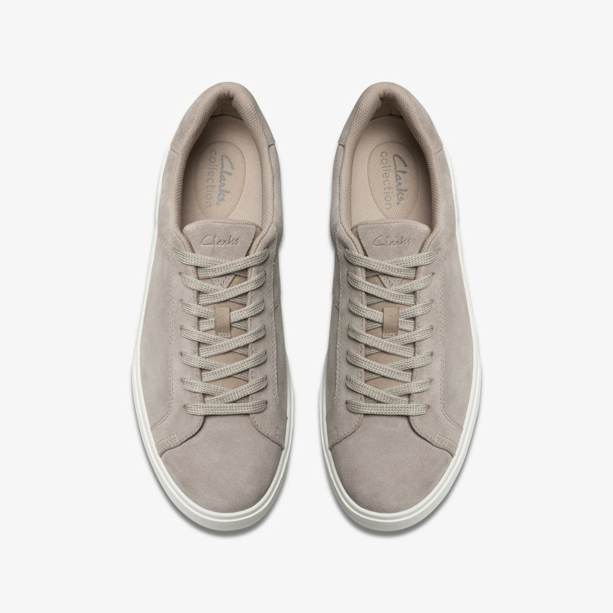 Clarks Deals / Romsey Lace Grey Suede