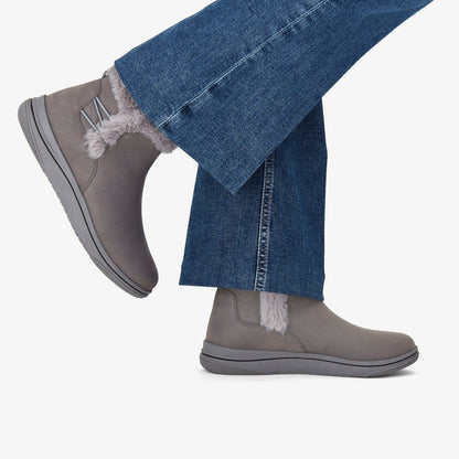 Clarks Signature / Brinkley Fur Dark Grey Combination