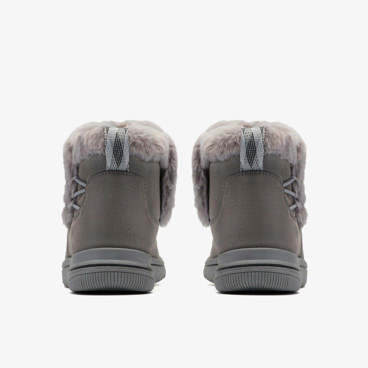 Clarks Signature / Brinkley Fur Dark Grey Combination