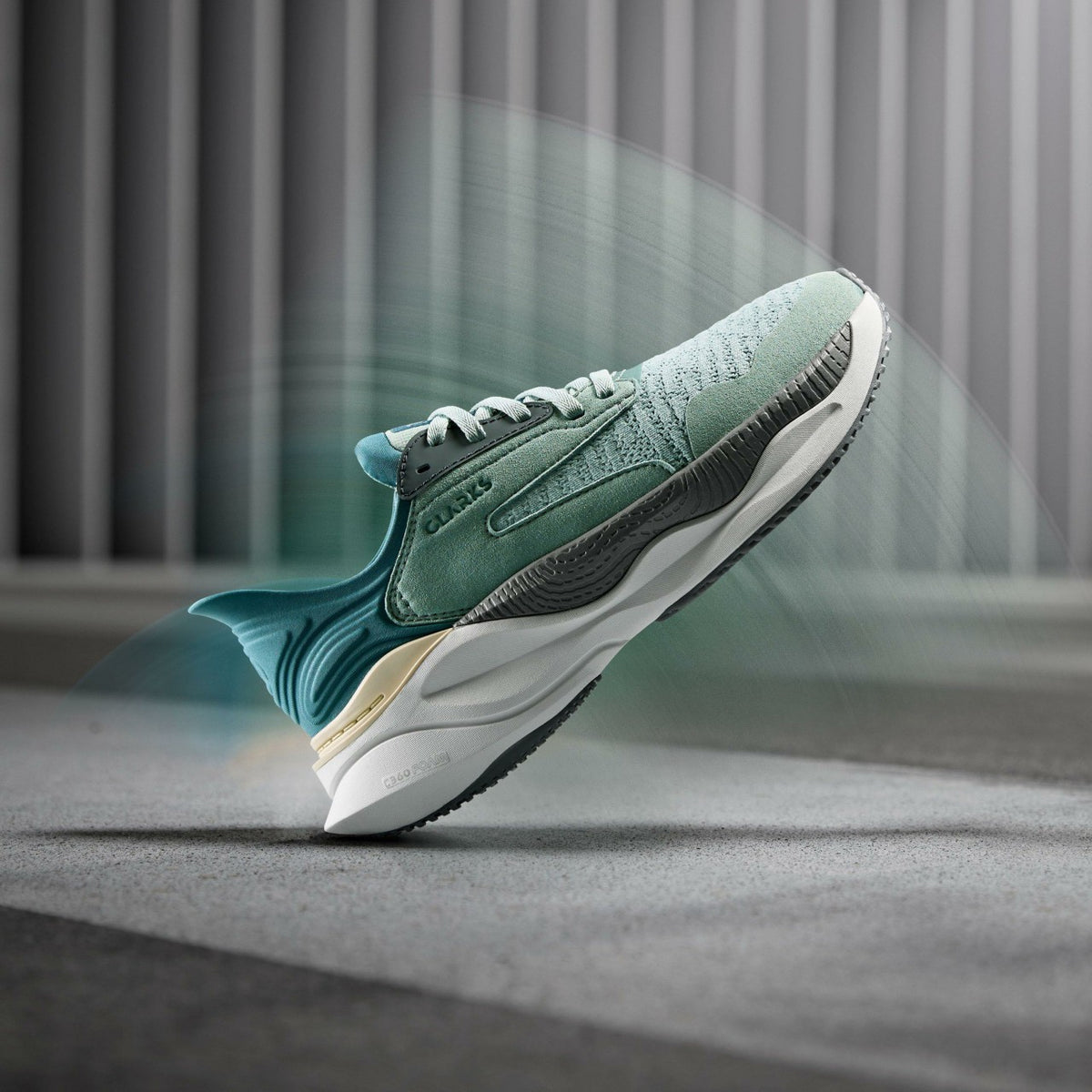 Clarks Featured / Clarks Pace Aqua Combination