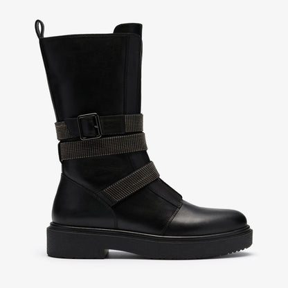 Clarks Recommended / Muster Chain Black Leather