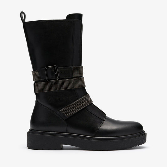 Clarks Recommended / Muster Chain Black Leather