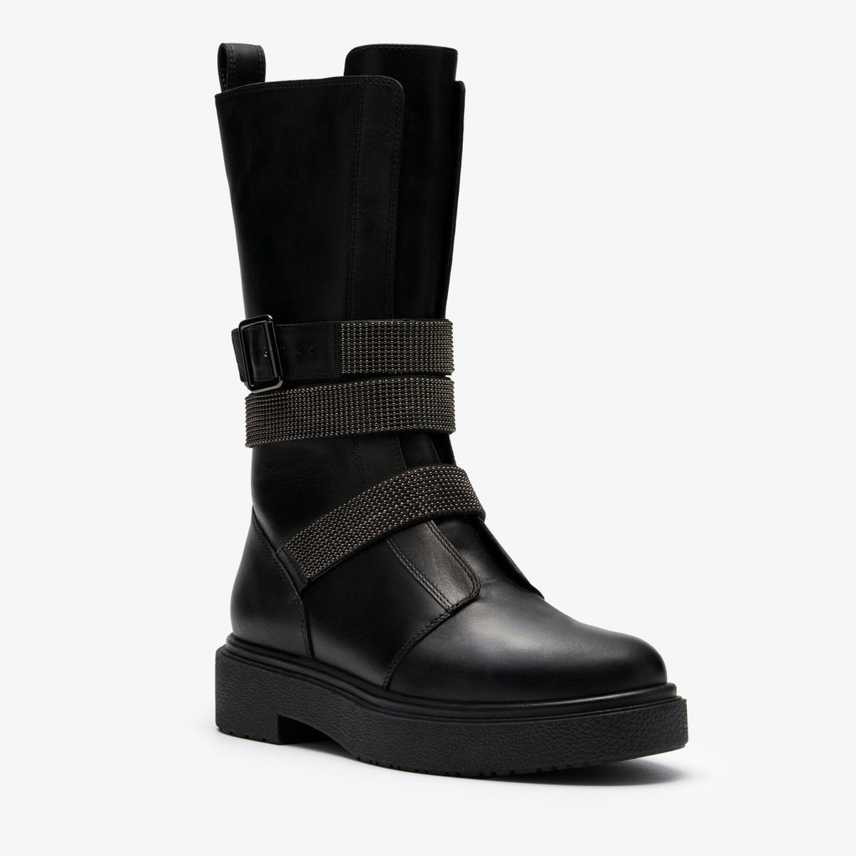 Clarks Recommended / Muster Chain Black Leather
