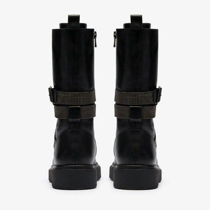 Clarks Recommended / Muster Chain Black Leather