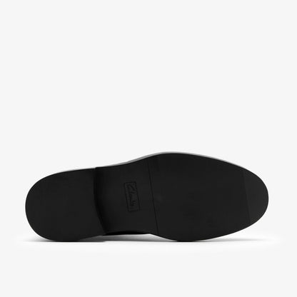Clarks New / Previa Top Black Leather