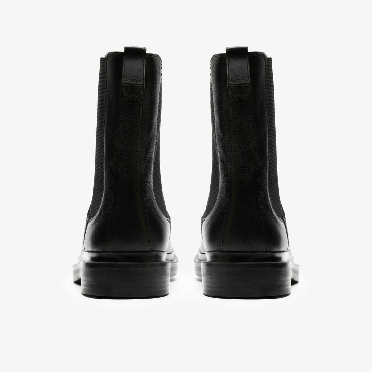 Clarks New / Previa Top Black Leather