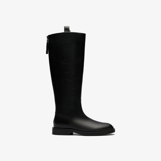 Clarks Premium / Previa Hi Black Leather