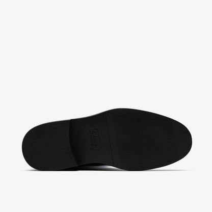 Clarks Premium / Previa Hi Black Leather