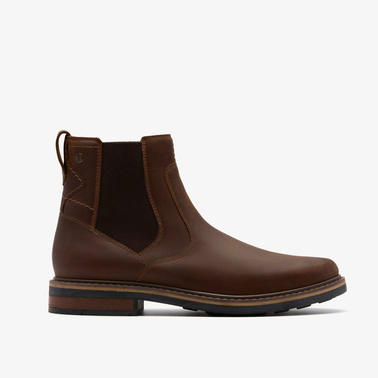 Clarks Trending / Newford Easy Waterproof Beeswax Warmlined