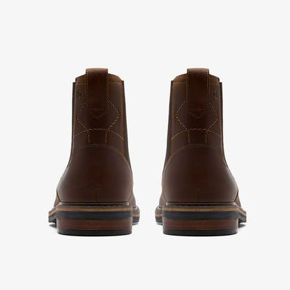 Clarks Trending / Newford Easy Waterproof Beeswax Warmlined
