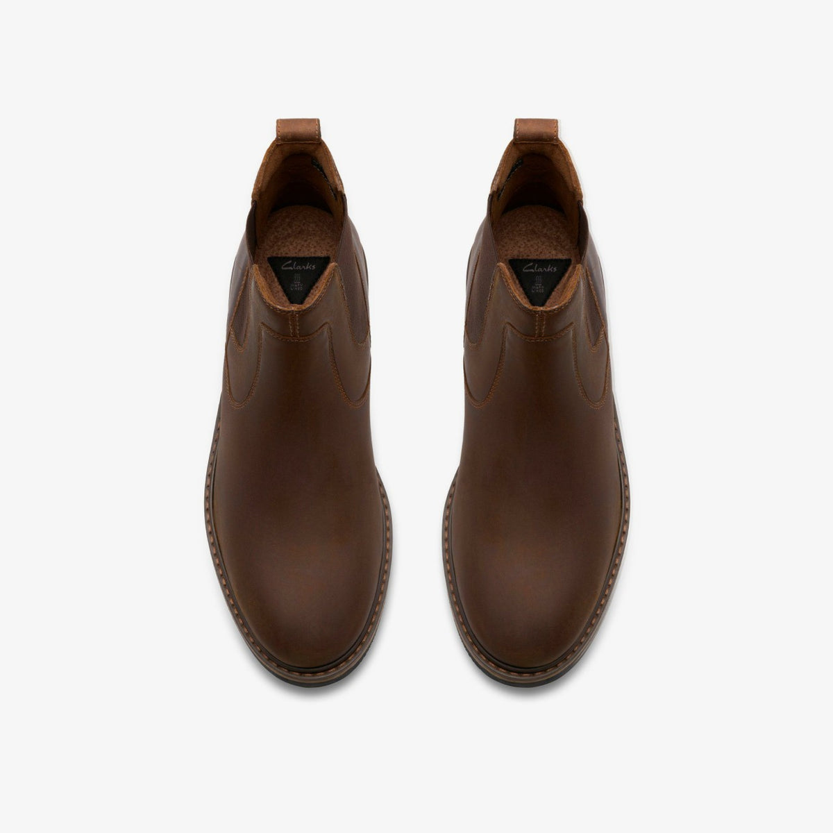 Clarks Trending / Newford Easy Waterproof Beeswax Warmlined