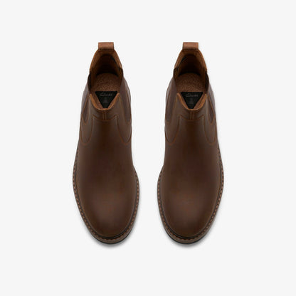 Clarks Trending / Newford Easy Waterproof Beeswax Warmlined