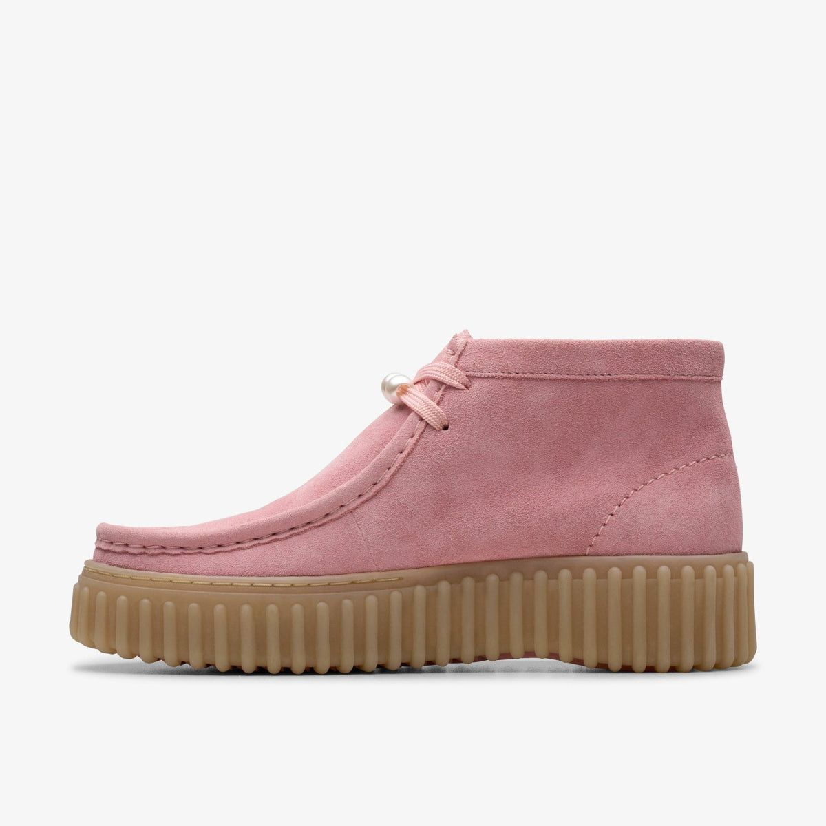 Clarks Sale / Torhill Moss Dusty Rose Suede