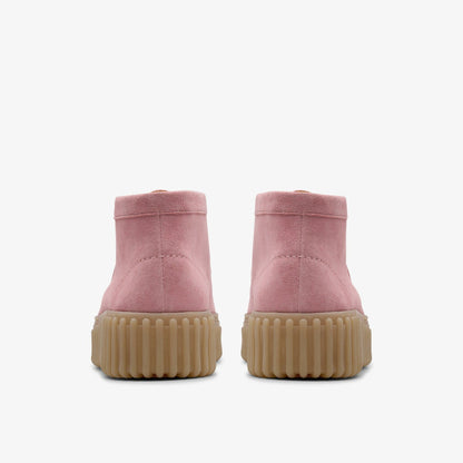 Clarks Sale / Torhill Moss Dusty Rose Suede