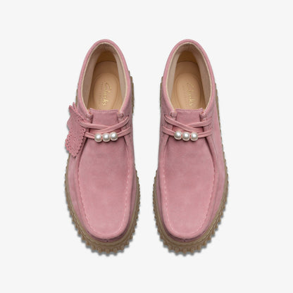 Clarks Sale / Torhill Moss Dusty Rose Suede