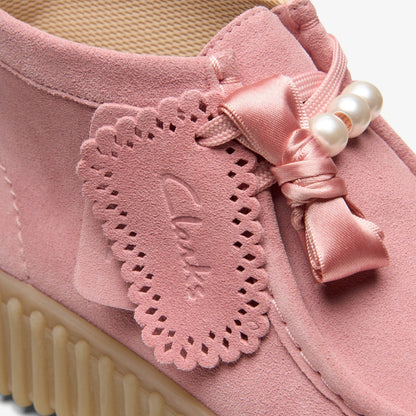 Clarks Sale / Torhill Moss Dusty Rose Suede