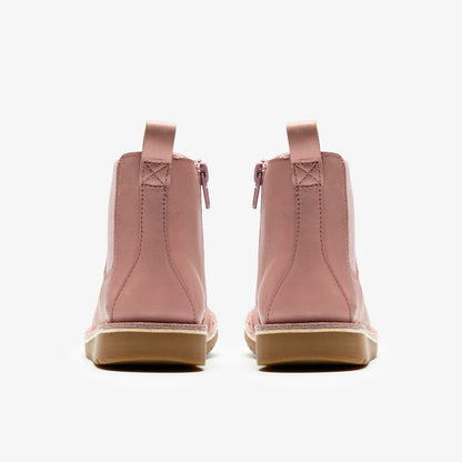 Clarks Top Pick / Joyful Sky Kid Dusty Pink