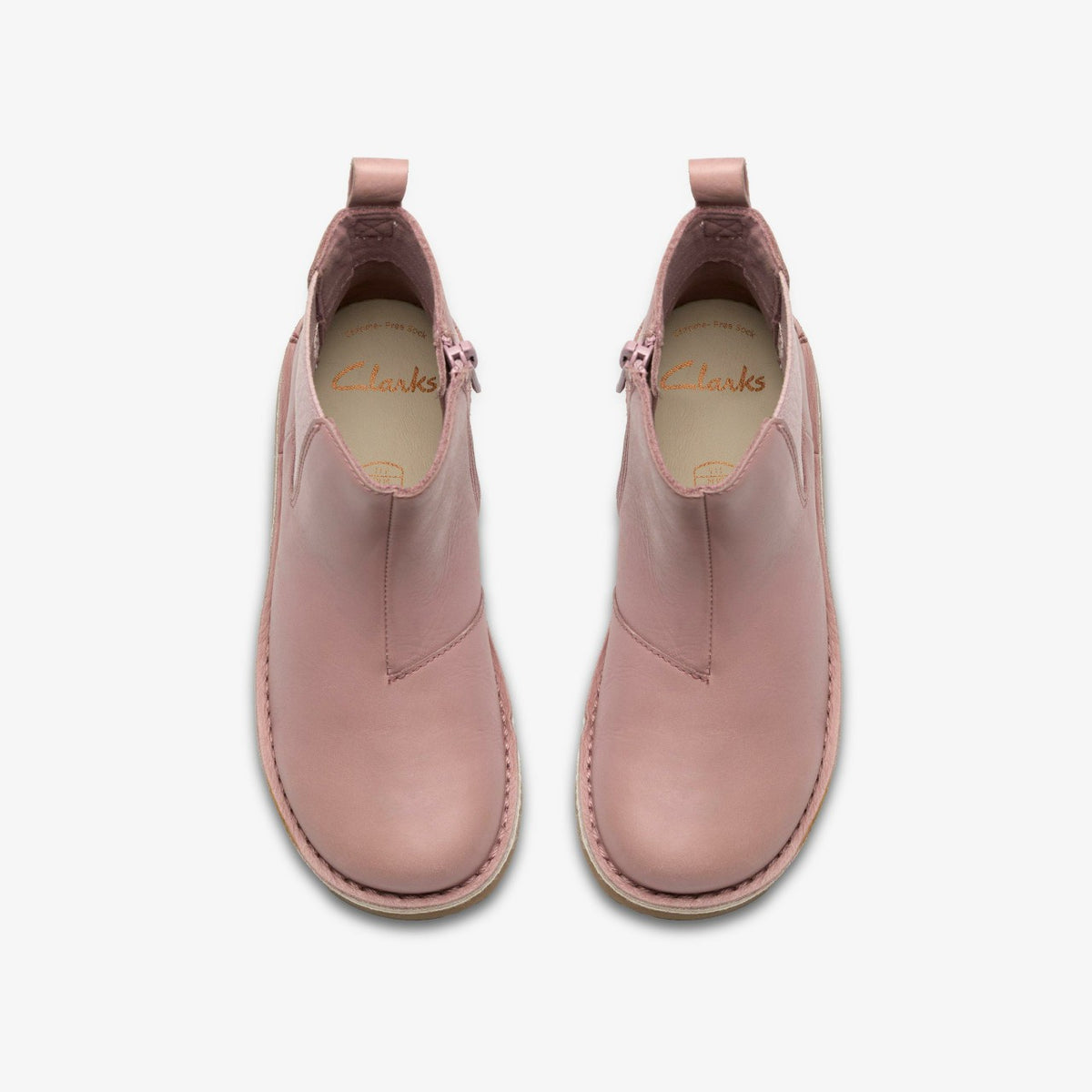 Clarks Top Pick / Joyful Sky Kid Dusty Pink