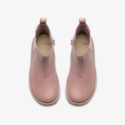 Clarks Top Pick / Joyful Sky Kid Dusty Pink