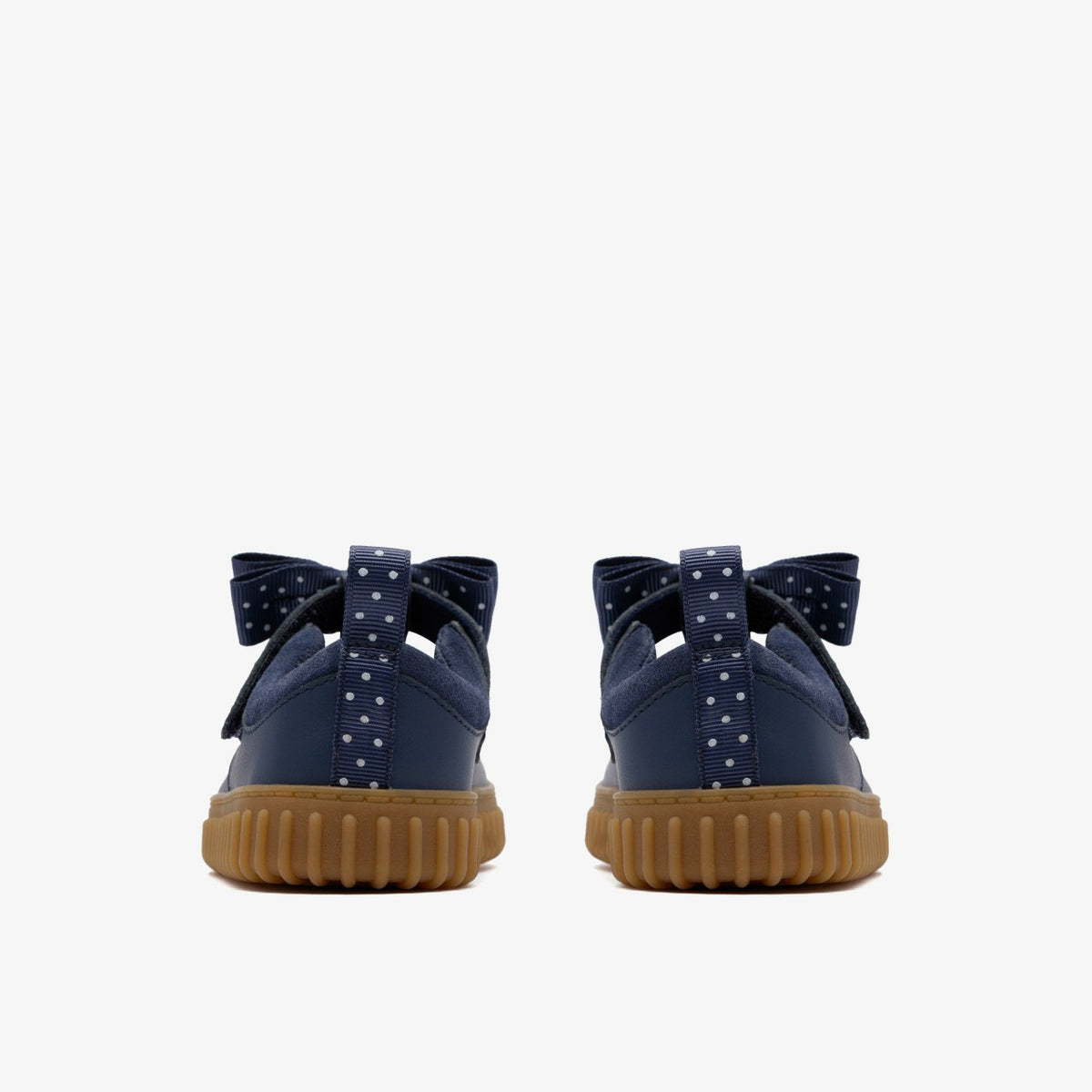 Clarks Sale / Cove Bow Toddler Navy Leather