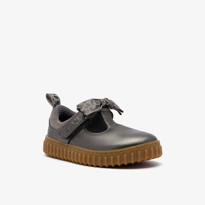Clarks Special Offer / Cove Bow Toddler Silver Metallic