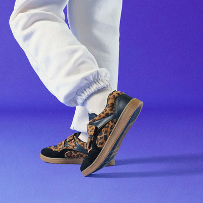 Clarks Discount / Disco Vibe Kid Leopard Print