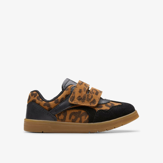 Clarks Recommended / Disco Vibe Toddler Leopard Print