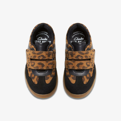 Clarks Recommended / Disco Vibe Toddler Leopard Print