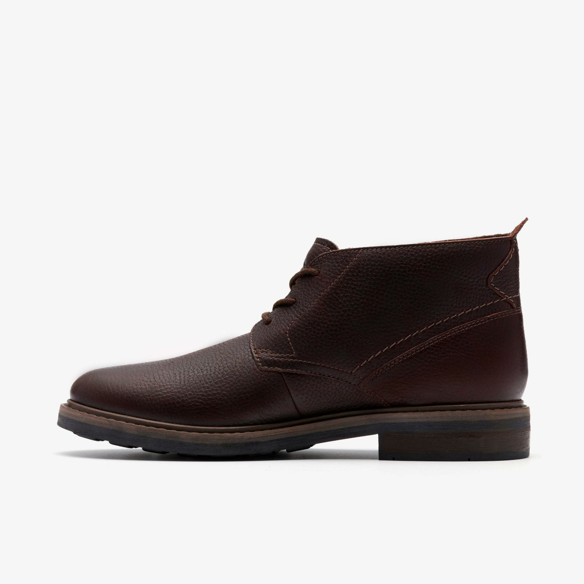 Clarks New / Newford Mid Waterproof Brown Warmlined Leather