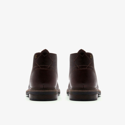 Clarks New / Newford Mid Waterproof Brown Warmlined Leather