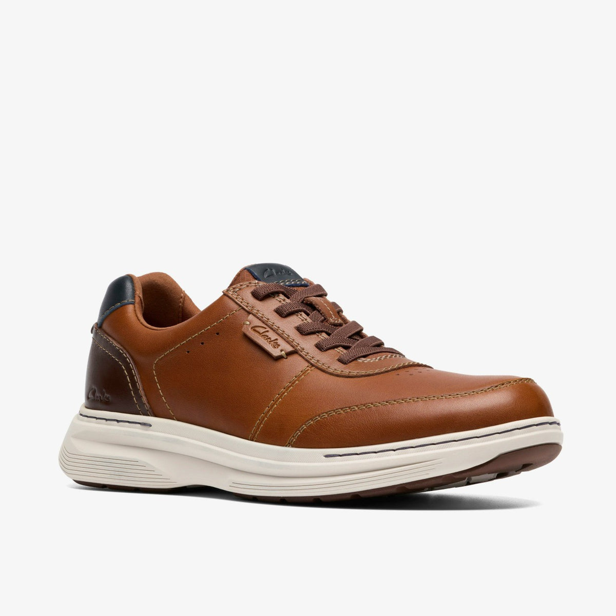 Clarks Featured / Craftwell Lace Tan Leather