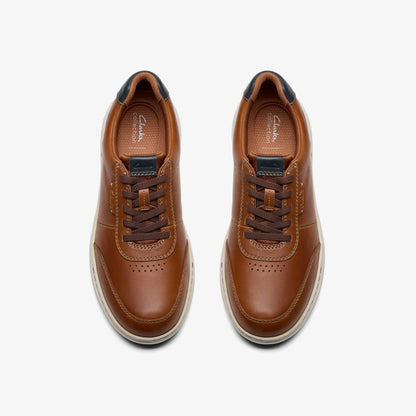 Clarks Featured / Craftwell Lace Tan Leather
