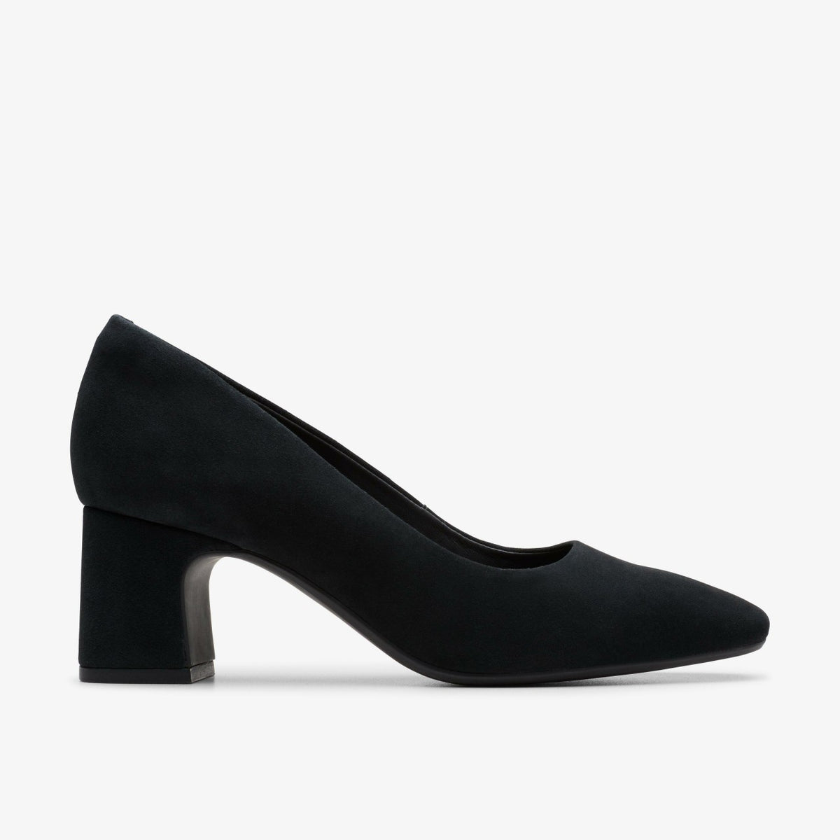 Clarks Discount / Fernie Court Black Suede