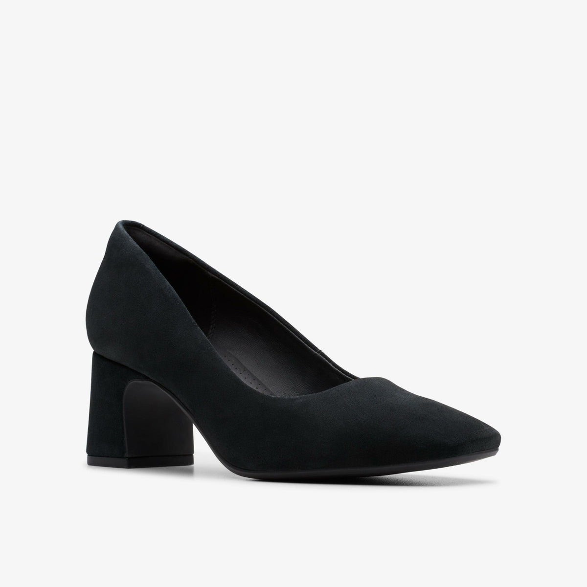 Clarks Discount / Fernie Court Black Suede