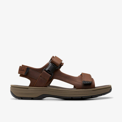 Clarks Best Price / Saltway Edge Dark Brown Leather