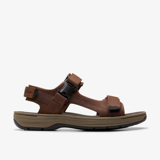 Clarks Best Price / Saltway Edge Dark Brown Leather
