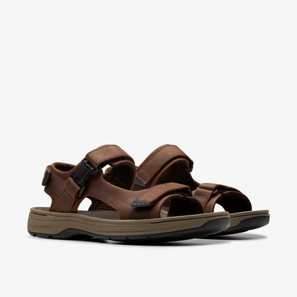 Clarks Best Price / Saltway Edge Dark Brown Leather