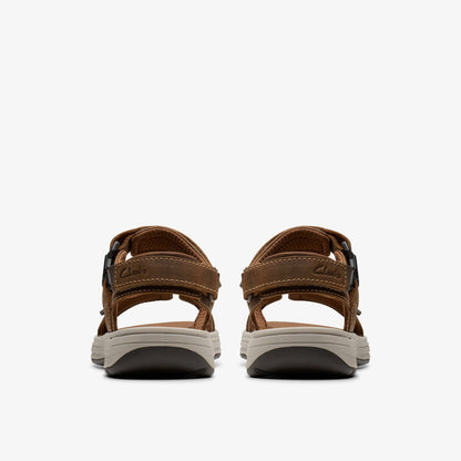 Clarks Best Seller / Saltway Edge Light Tan Leather