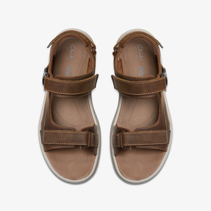 Clarks Best Seller / Saltway Edge Light Tan Leather